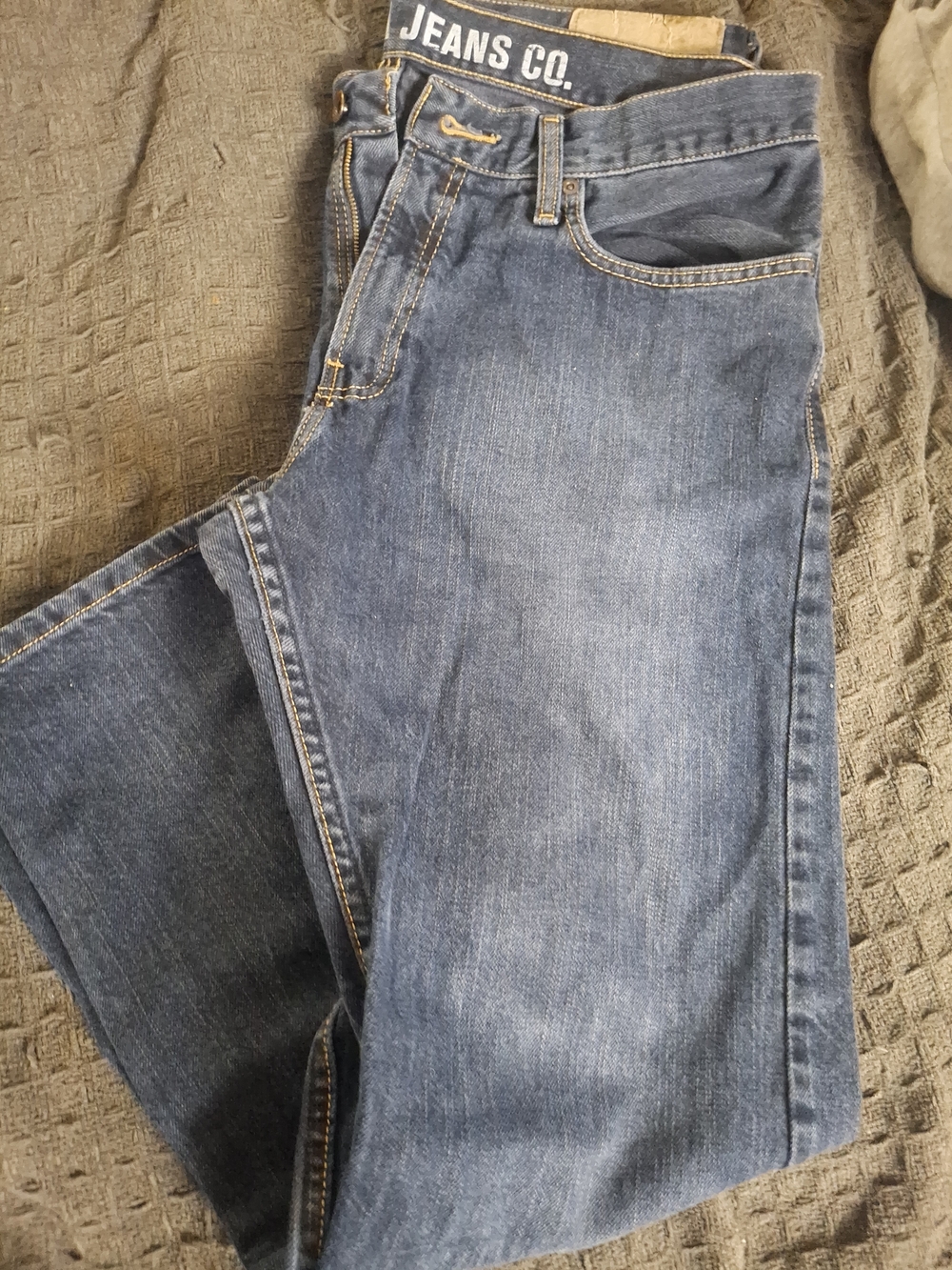 Nautica Dark Blue Straight-Leg Jeans